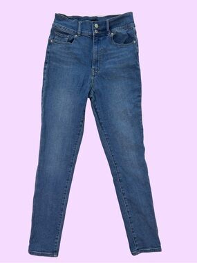 BDG Twig High-Rise Skinny Jeans in Blue Wash